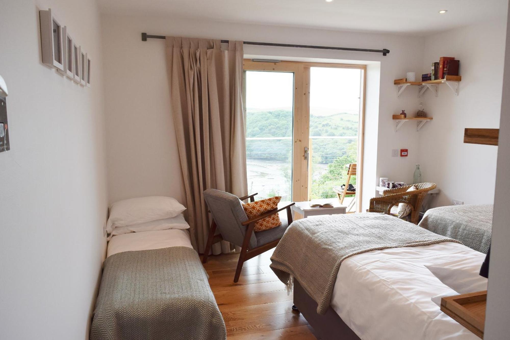 The Sanctuary Cornwall Golant Zimmer foto